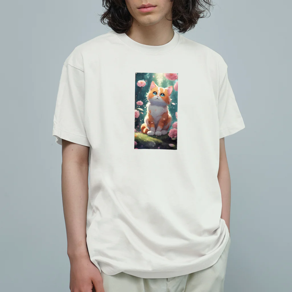 rimonennファミリーの自然の神様 Organic Cotton T-Shirt
