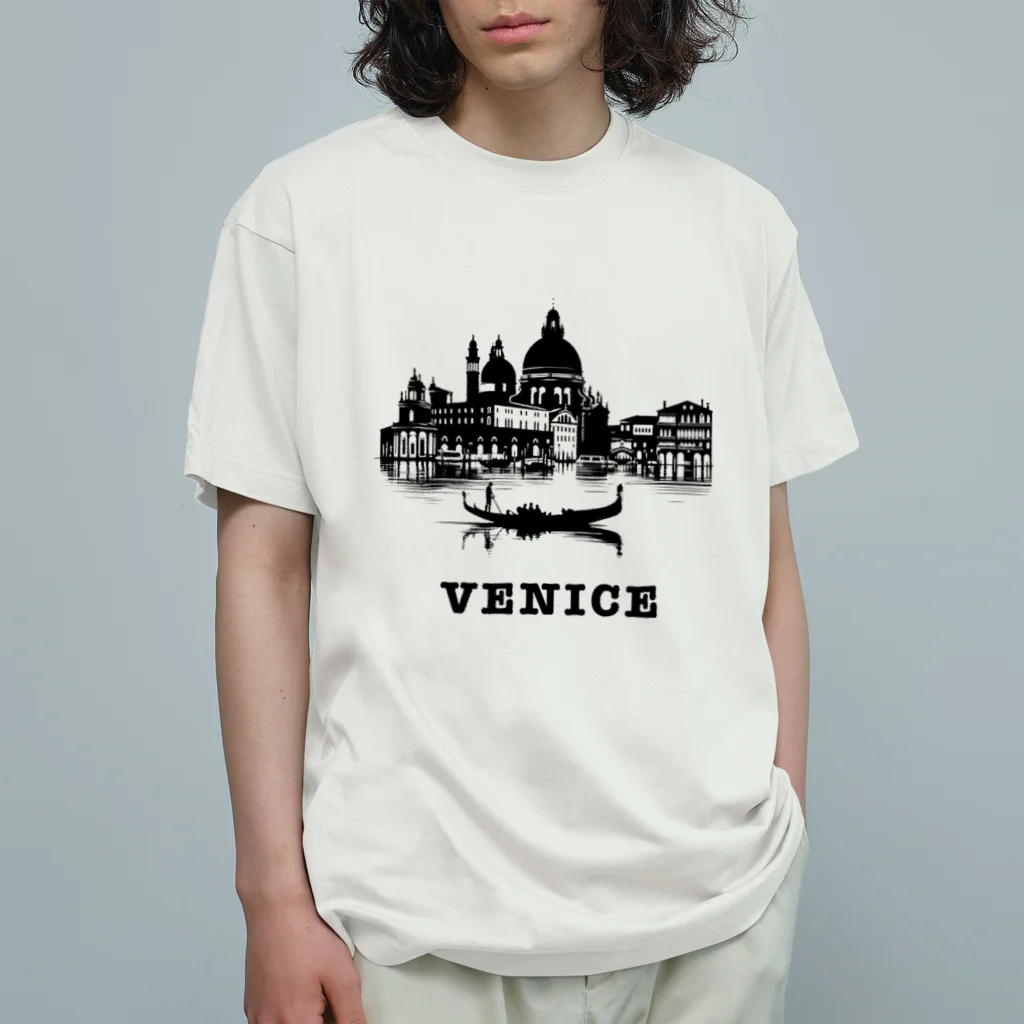 Tee Horizonの【旅行シリーズ】ヴェネチア（VENICE）Tシャツ Organic Cotton T-Shirt