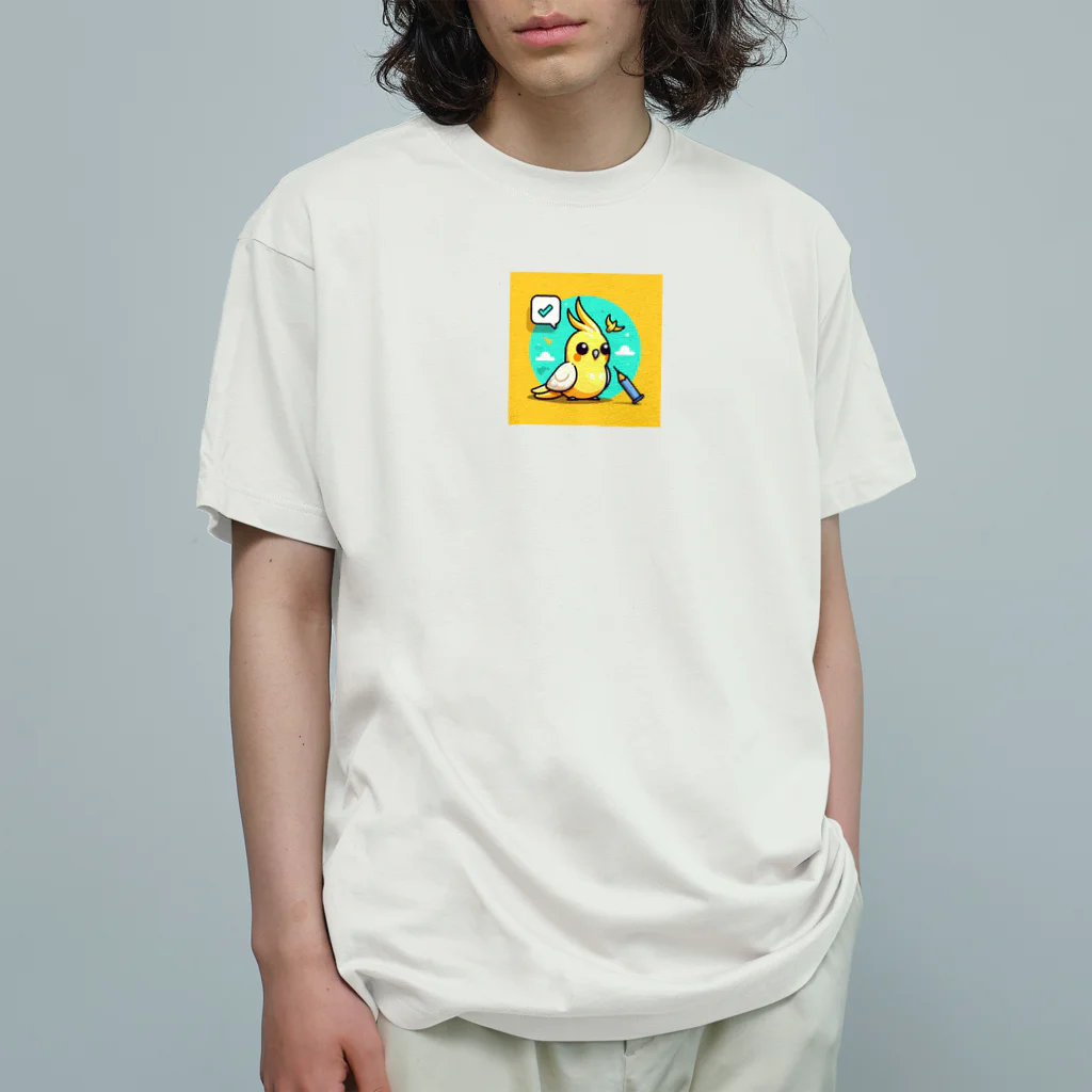 32 310のオカメインコ Organic Cotton T-Shirt