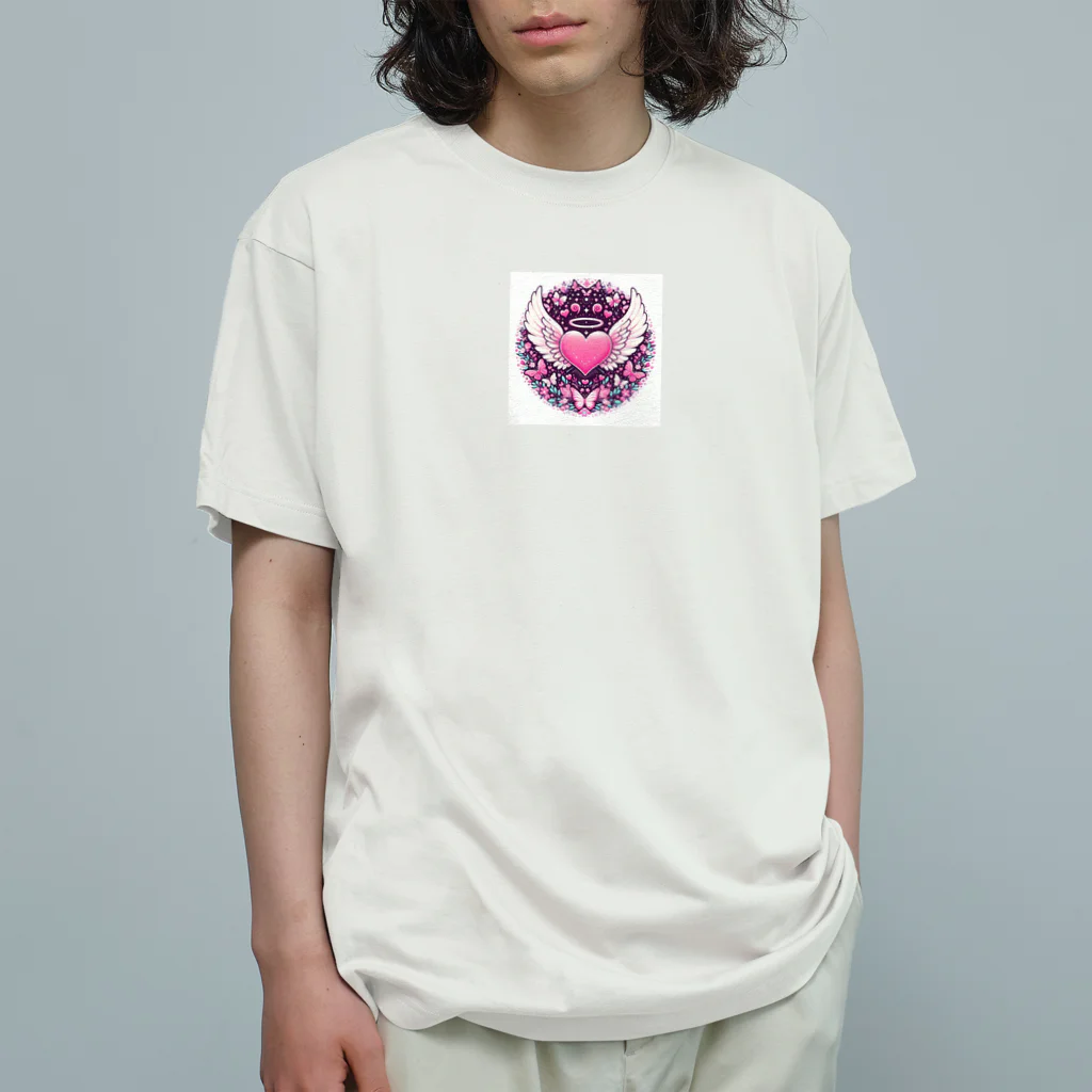 aiai888のふんわりと広がる愛の輪✨ オーガニックコットンTシャツ