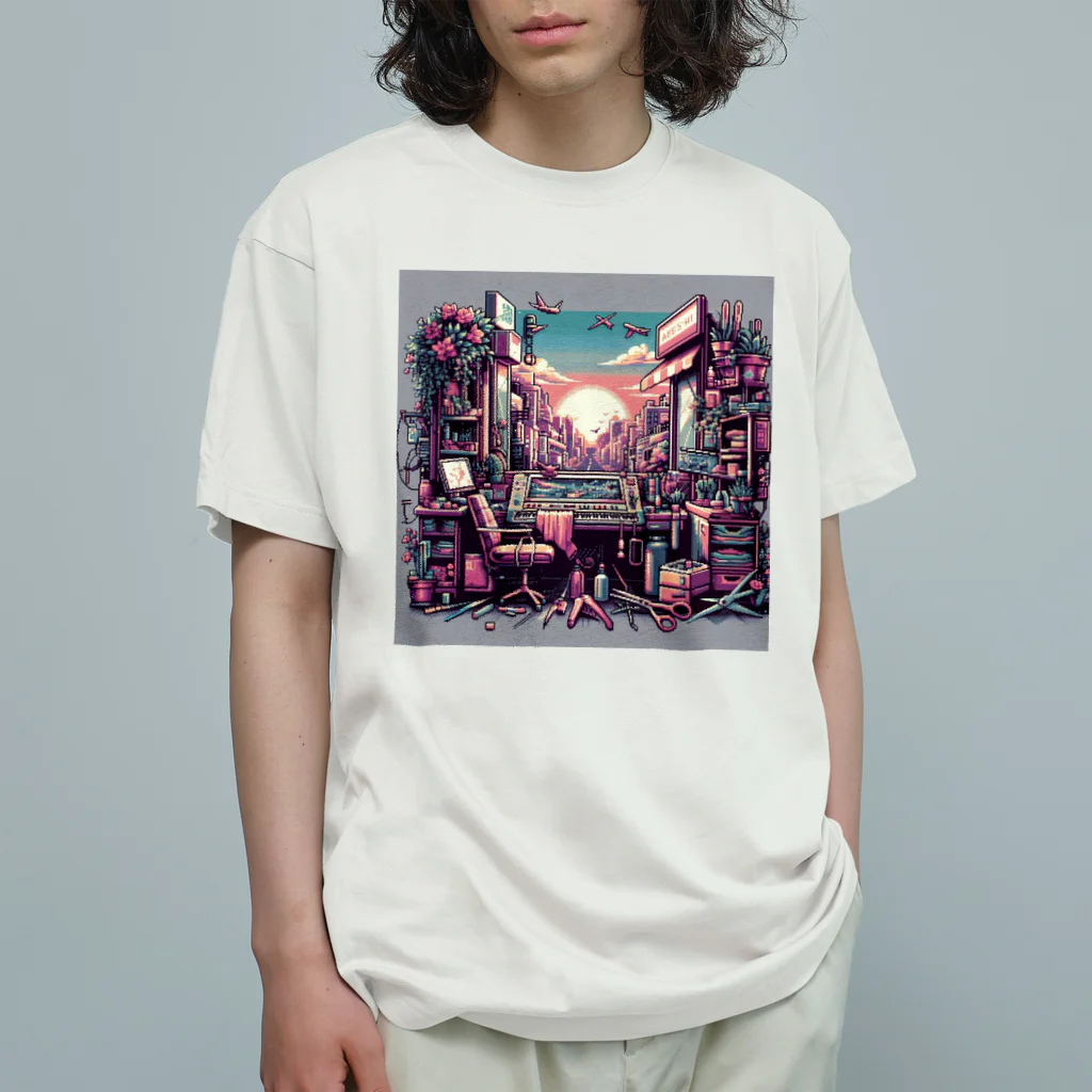 ドット屋のドット絵 新しい世界 Organic Cotton T-Shirt