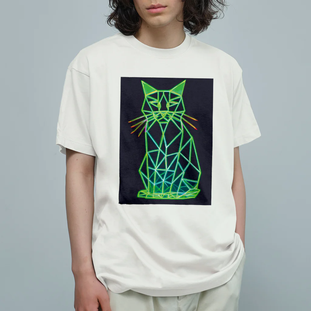 designinglab-itemsのMyaoneon（ミャオネオン） ネオ大将 Organic Cotton T-Shirt