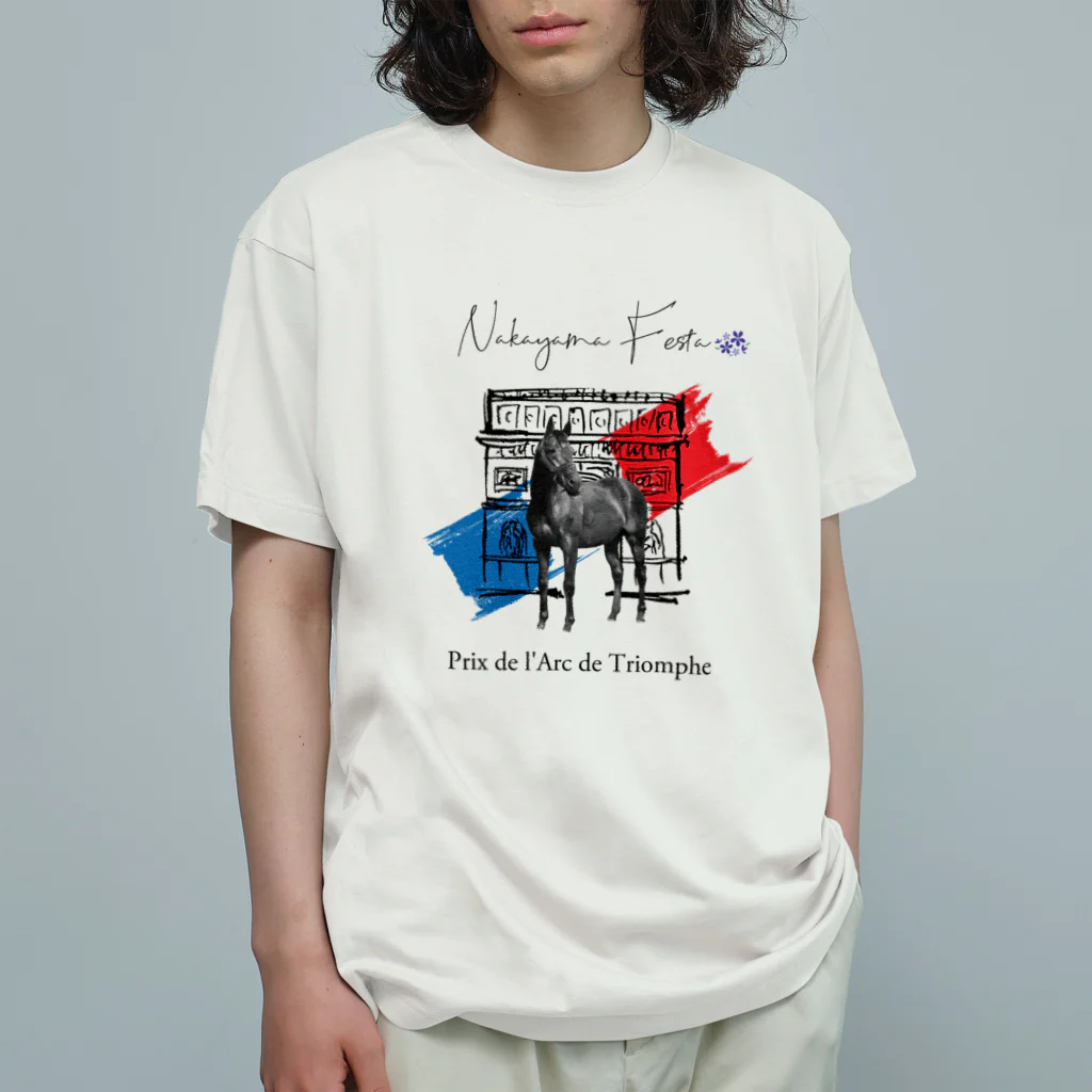 Loveuma. official shopのNakayama Festa 〜Prix de I'Arc de Triomphe〜 by AERU Organic Cotton T-Shirt