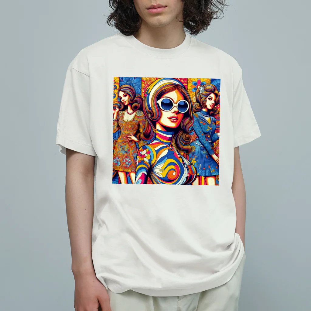 ちゃんろんの3人の美女 Organic Cotton T-Shirt