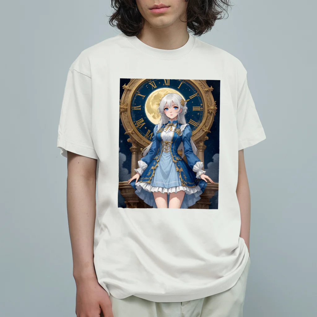 AI Fantasy Art ShopのPrincess transcends time① Organic Cotton T-Shirt