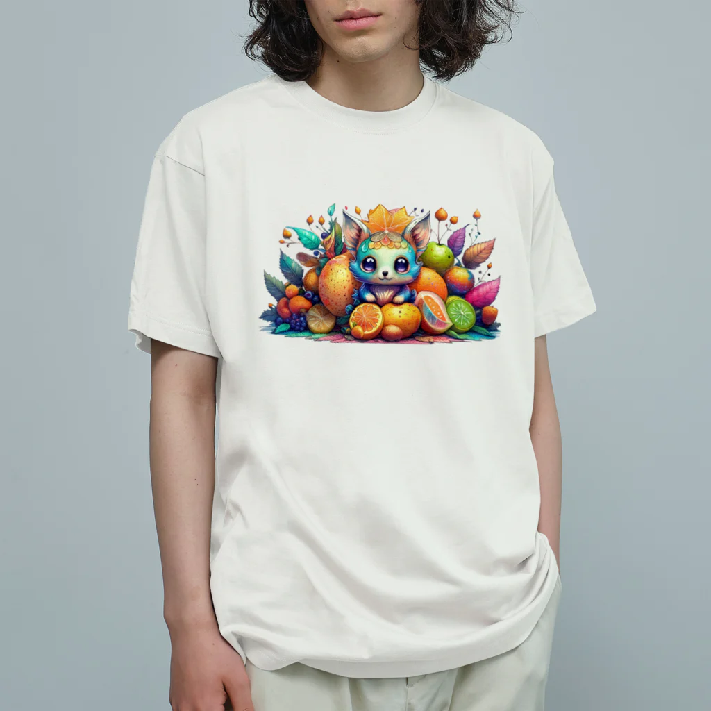 mogworl worksのGrimmit（Dog） Organic Cotton T-Shirt