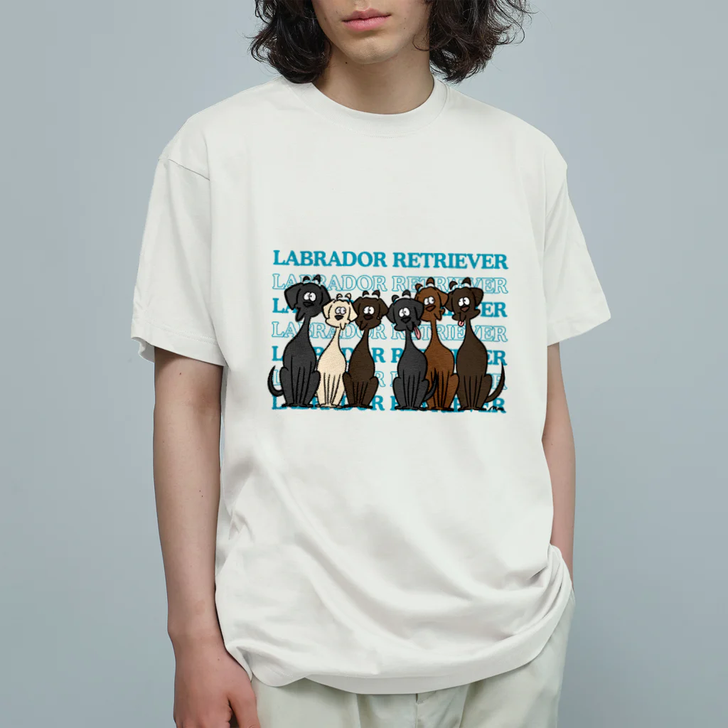 Mii.のLABRADOR RETREVER Organic Cotton T-Shirt