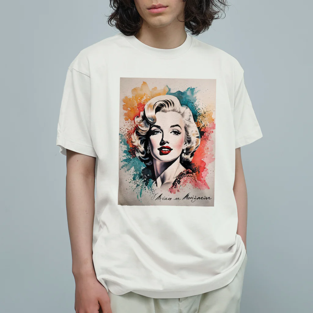 11922960yukimaruのマリリン Organic Cotton T-Shirt