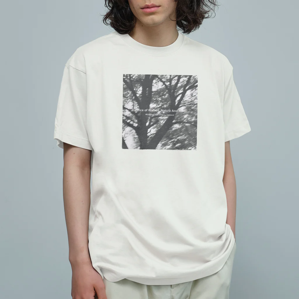 FUZZAGE™ (ファズエイジ)のmountain fuzz edge マウンテンファズエッジ  4 Organic Cotton T-Shirt