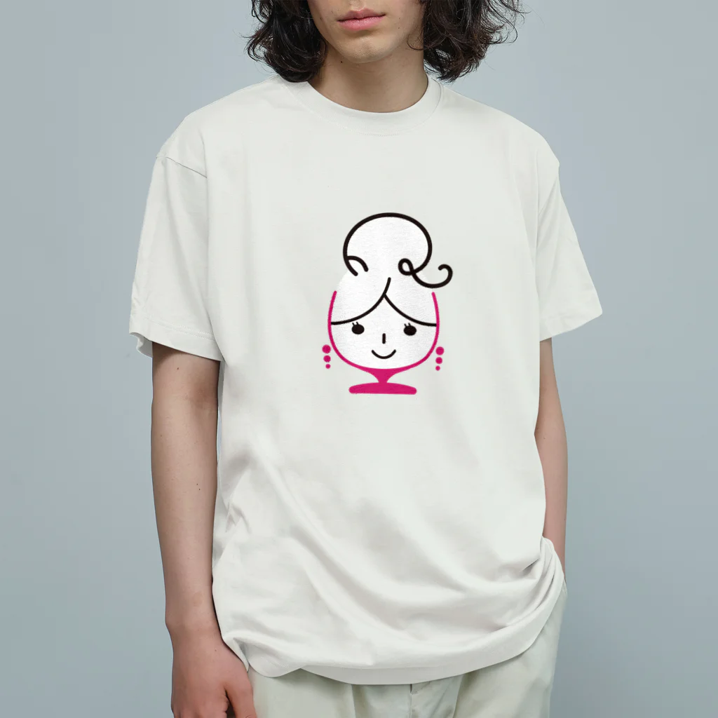 ロゼ活！のロゼ子グッズ オーガニックコットンTシャツ