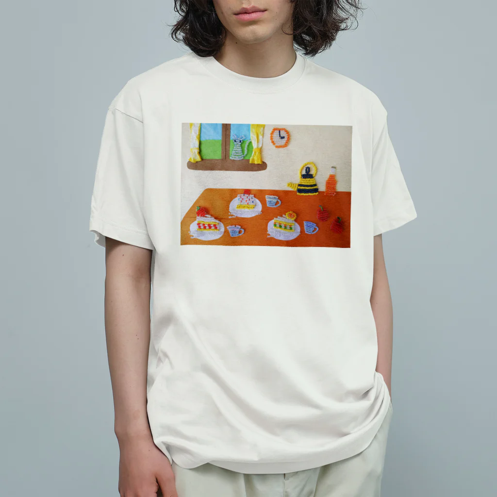 つぎのおやつの時間 オーガニックコットンTシャツ