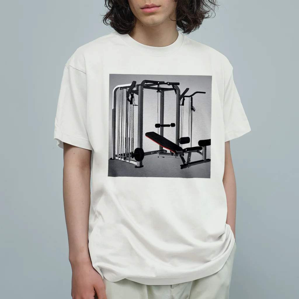 muscle_0419の自宅トレーニング室 Organic Cotton T-Shirt