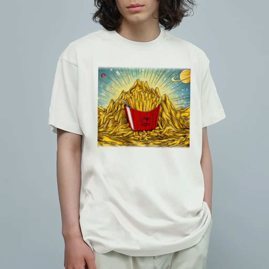 JoyfulMomentsCraftsの黄金とポテトのサイズ違いver Organic Cotton T-Shirt