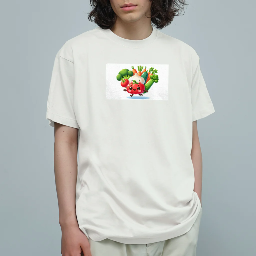 Jonnybanbanの新鮮な野菜達 Organic Cotton T-Shirt