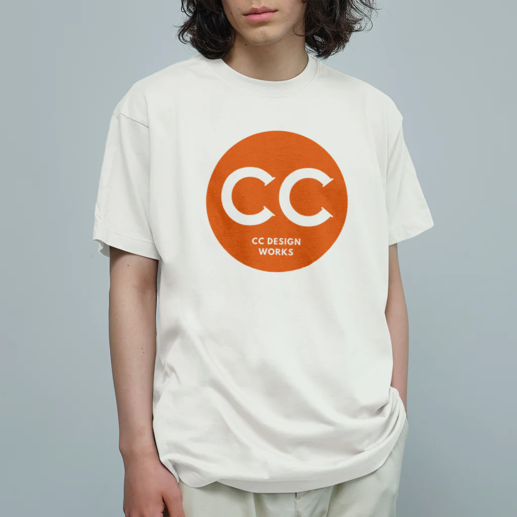 CC DESIGN WORKSのロゴマーク-02 オーガニックコットンTシャツ