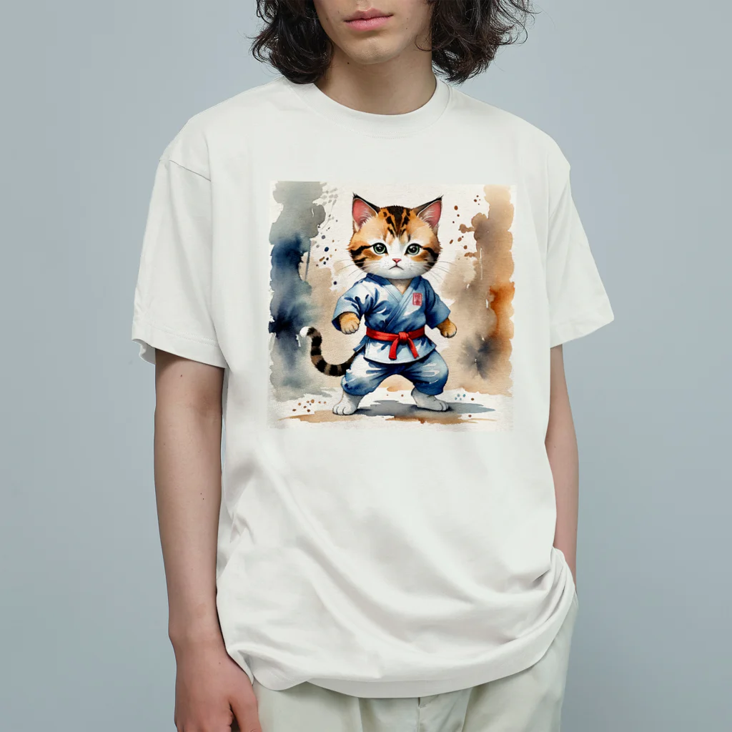 なむねこのさぁ！かかってこいニャ Organic Cotton T-Shirt