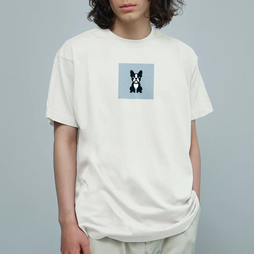 saoc11039のいぬ オーガニックコットンTシャツ