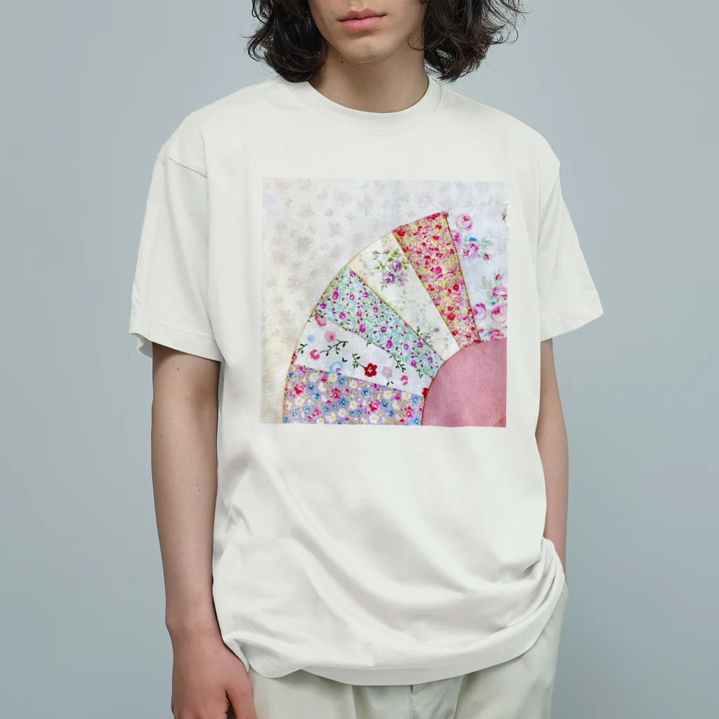 クロネコミミの手仕事便のグランドマザーズ　ファン Organic Cotton T-Shirt