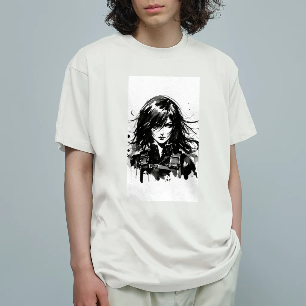 あごち17世の女兵士 Organic Cotton T-Shirt