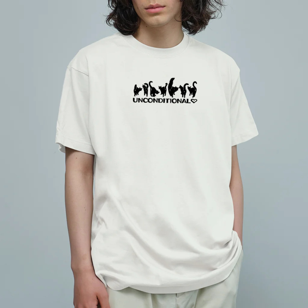 gyū-toのSevenCats オーガニックコットンTシャツ