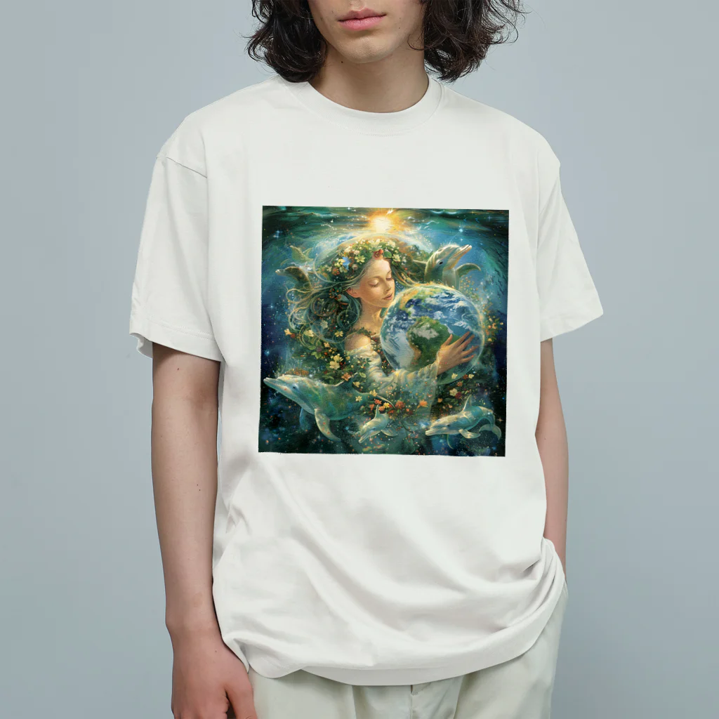 chinita_kakarのマザーアース オーガニックコットンTシャツ