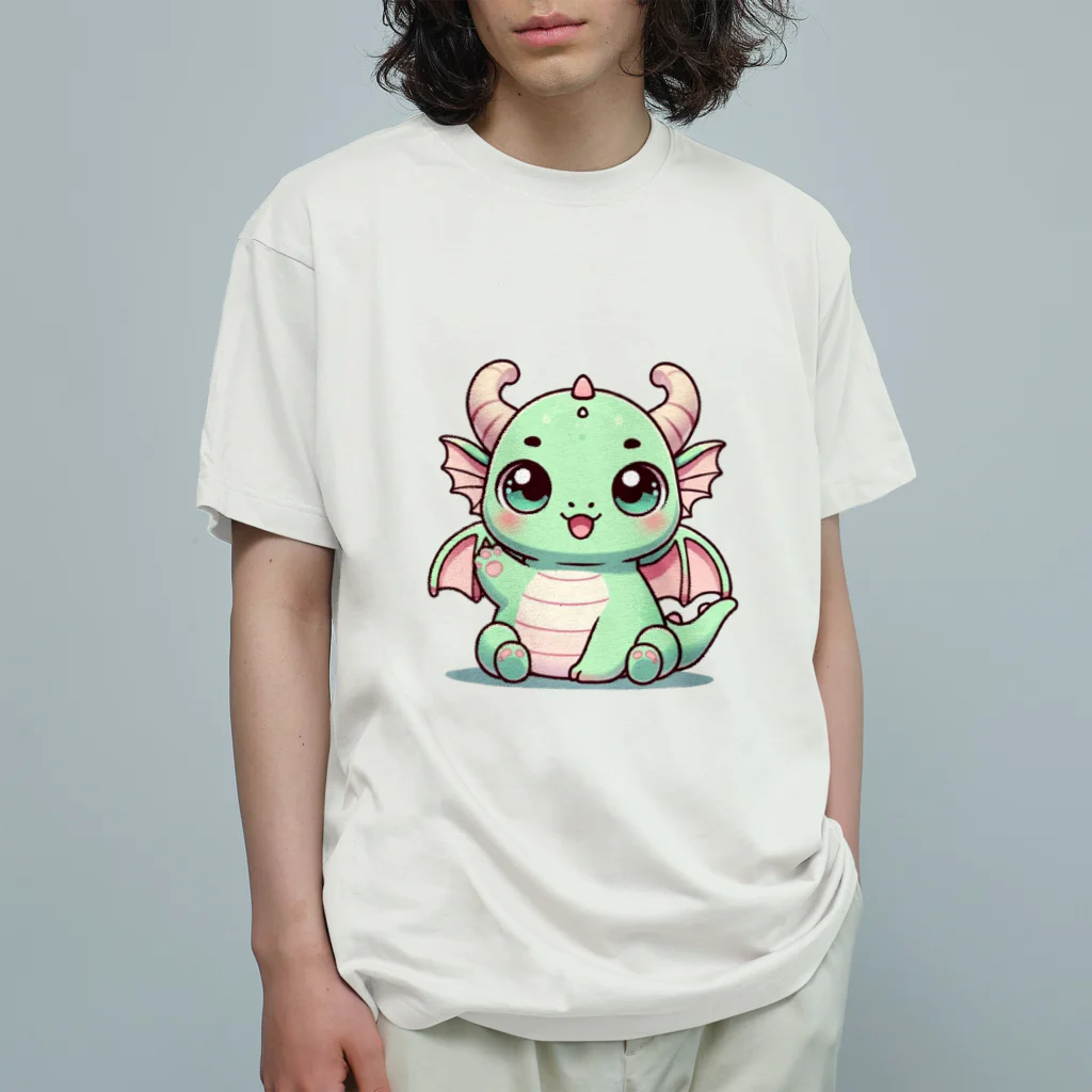 mamu2024のどらちゃん Organic Cotton T-Shirt