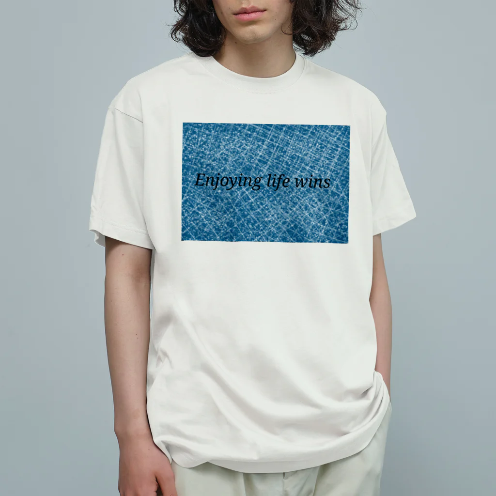 yamaの人生は楽しんだもん勝ち Organic Cotton T-Shirt