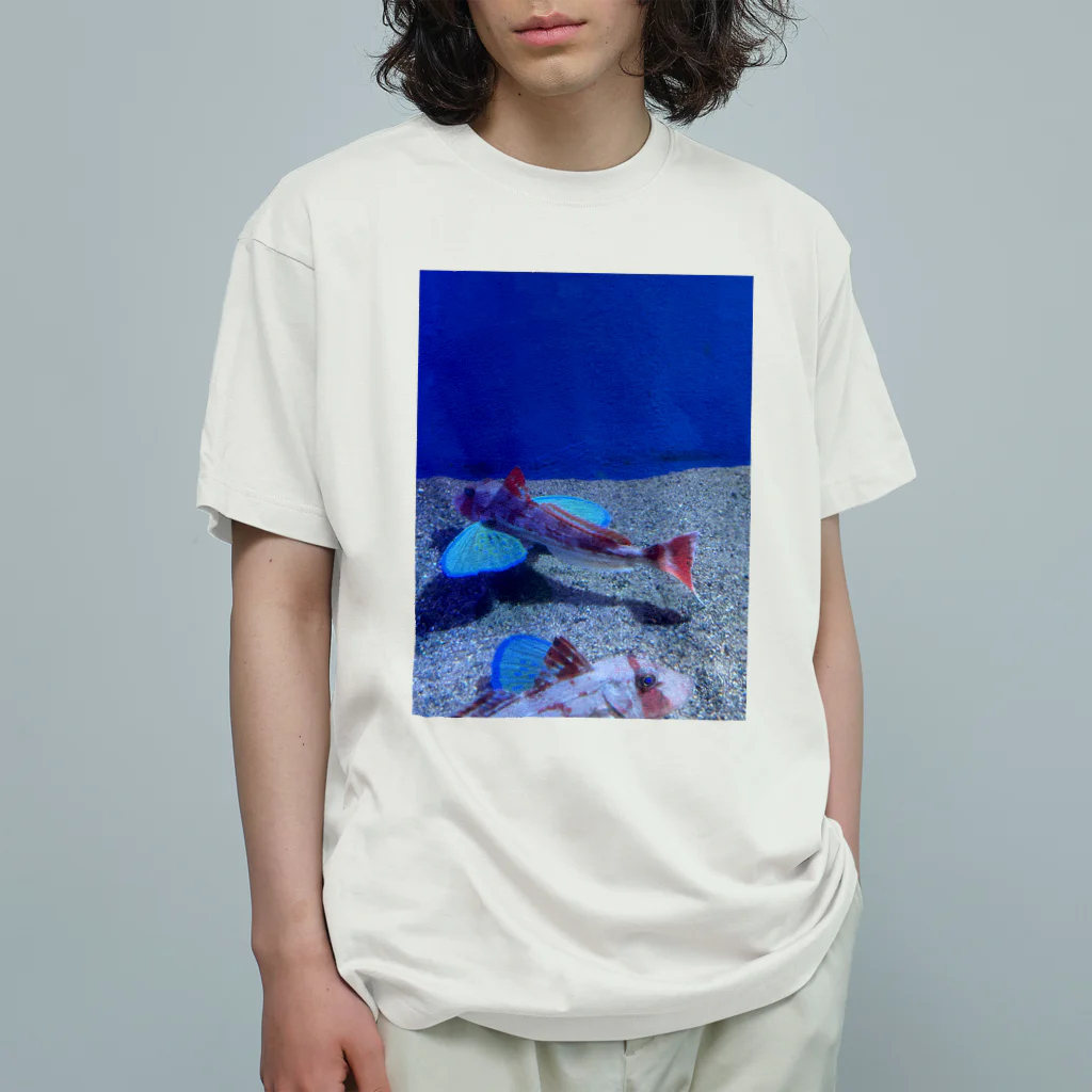 ぶよぶよぱんだくんのホウボウシャツ Organic Cotton T-Shirt