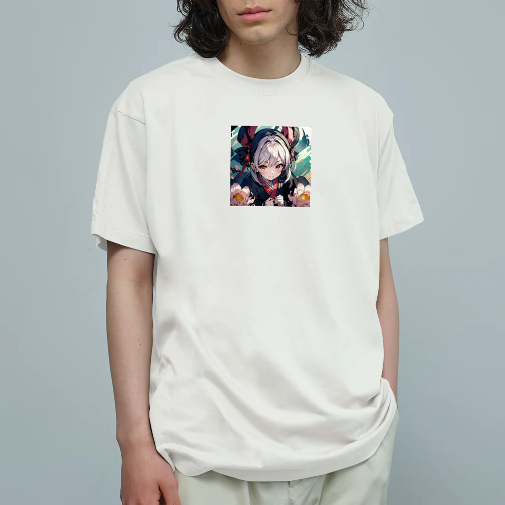 moiのおみせの和風女子 Organic Cotton T-Shirt