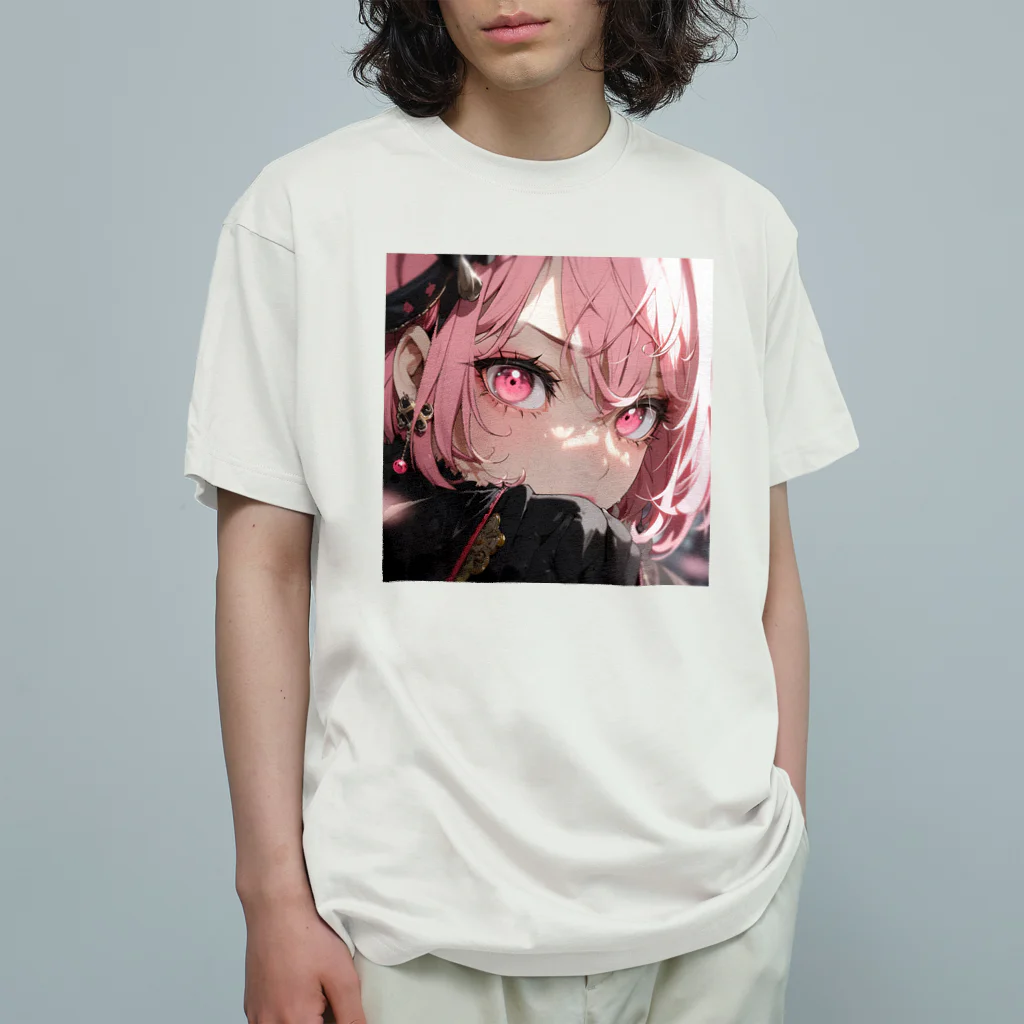 ぶーたんの黒服の女王 オーガニックコットンTシャツ