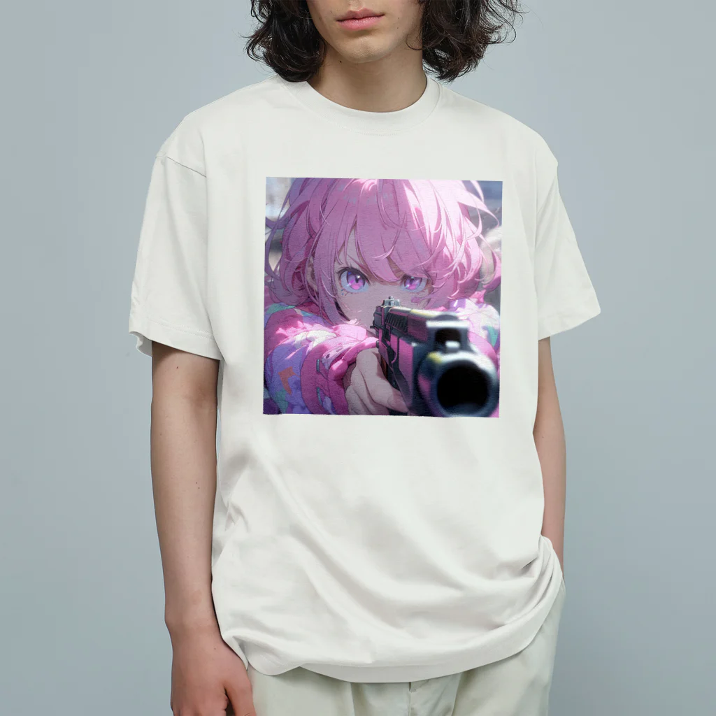 ぶーたんの火花散る戦場 Organic Cotton T-Shirt