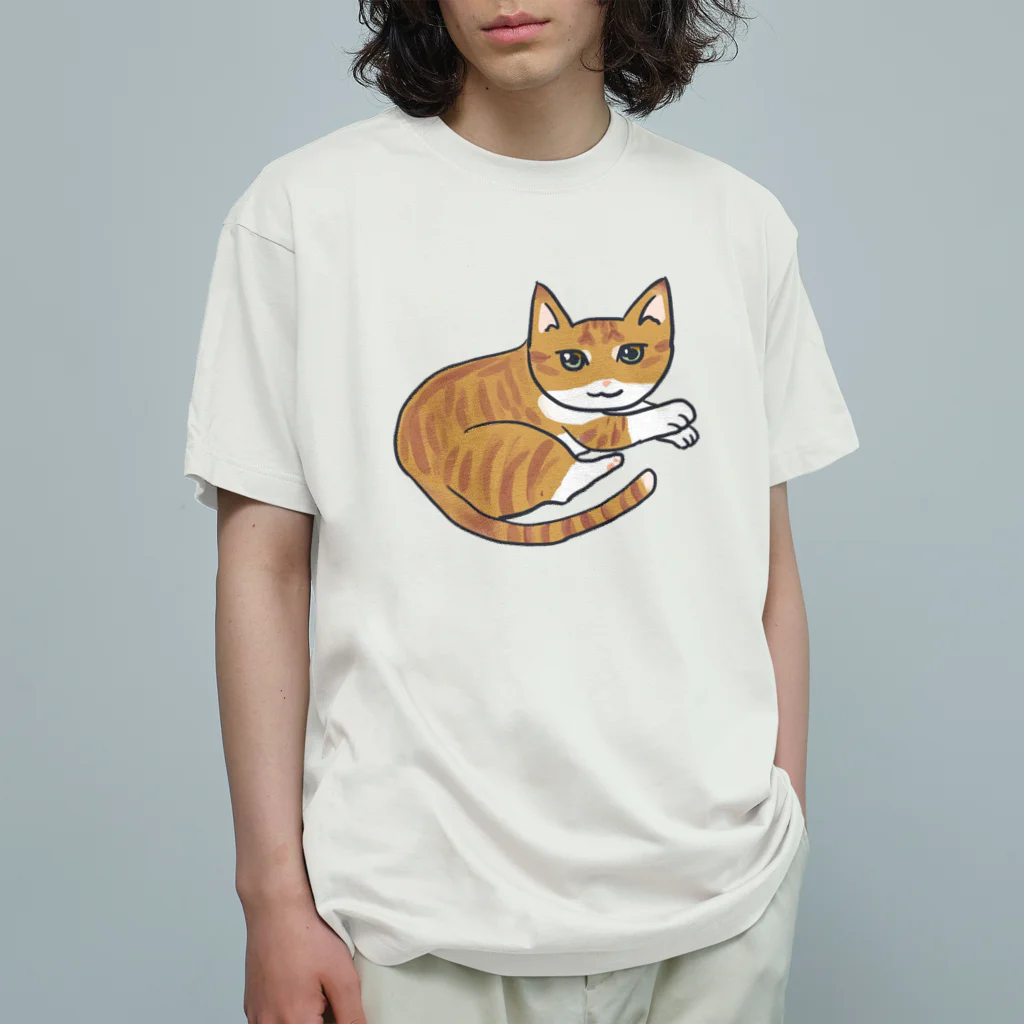 真魚くんの真魚くん（にっこり） オーガニックコットンTシャツ