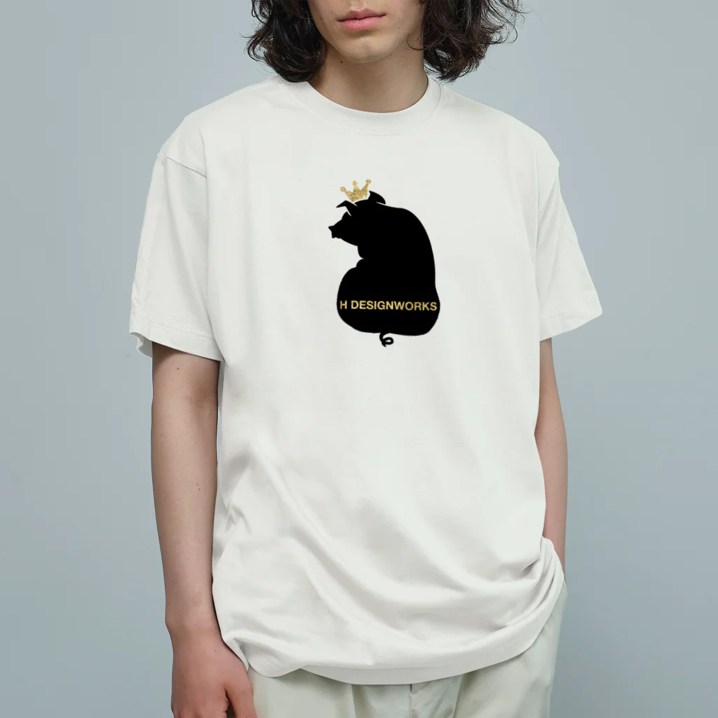 HDWの王冠BUTA Organic Cotton T-Shirt