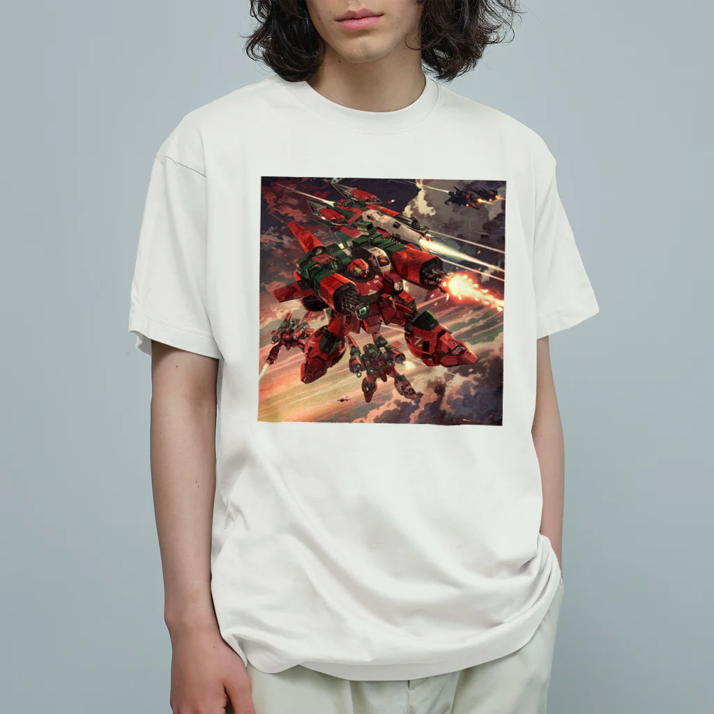 AQUAMETAVERSEの甲冑戦隊地球防衛軍　Tomoe bb 2712 Organic Cotton T-Shirt