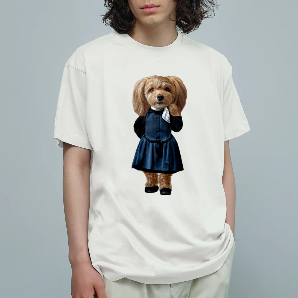 TRI-COMMA（トライカンマ）の愛犬コスチューム：れあ＠チワプー オーガニックコットンTシャツ