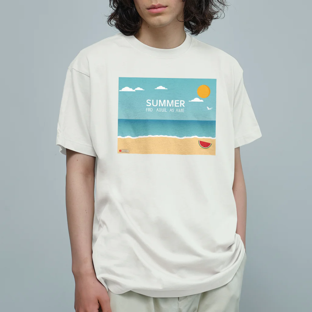 山田綾の夏！Summer！ オーガニックコットンTシャツ