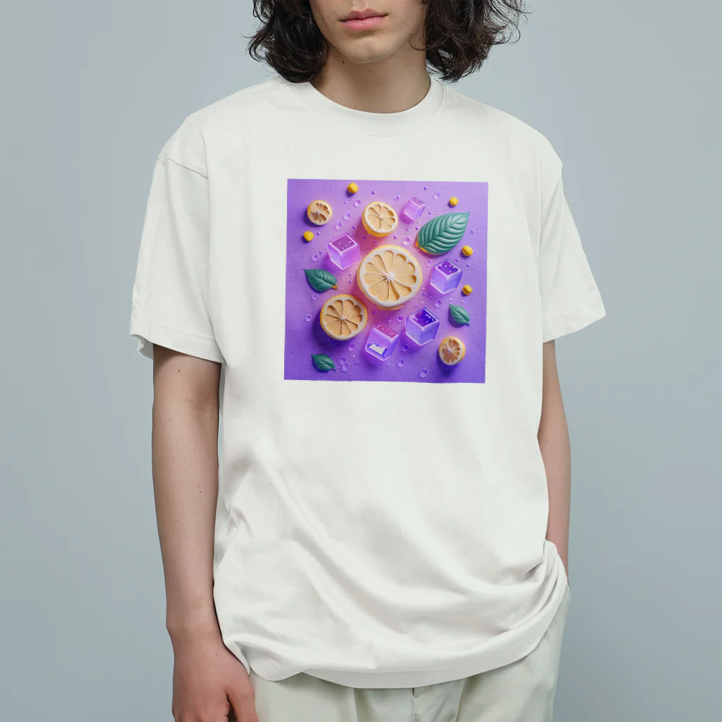 chan-takehaniの爽やかなレモンのひととき Organic Cotton T-Shirt