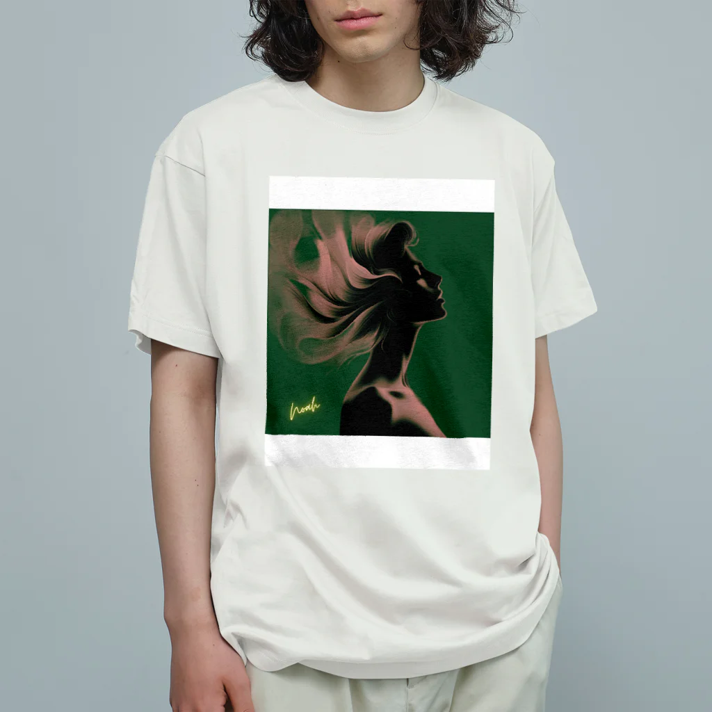 NaturalCanvasの緑の世界 オーガニックコットンTシャツ