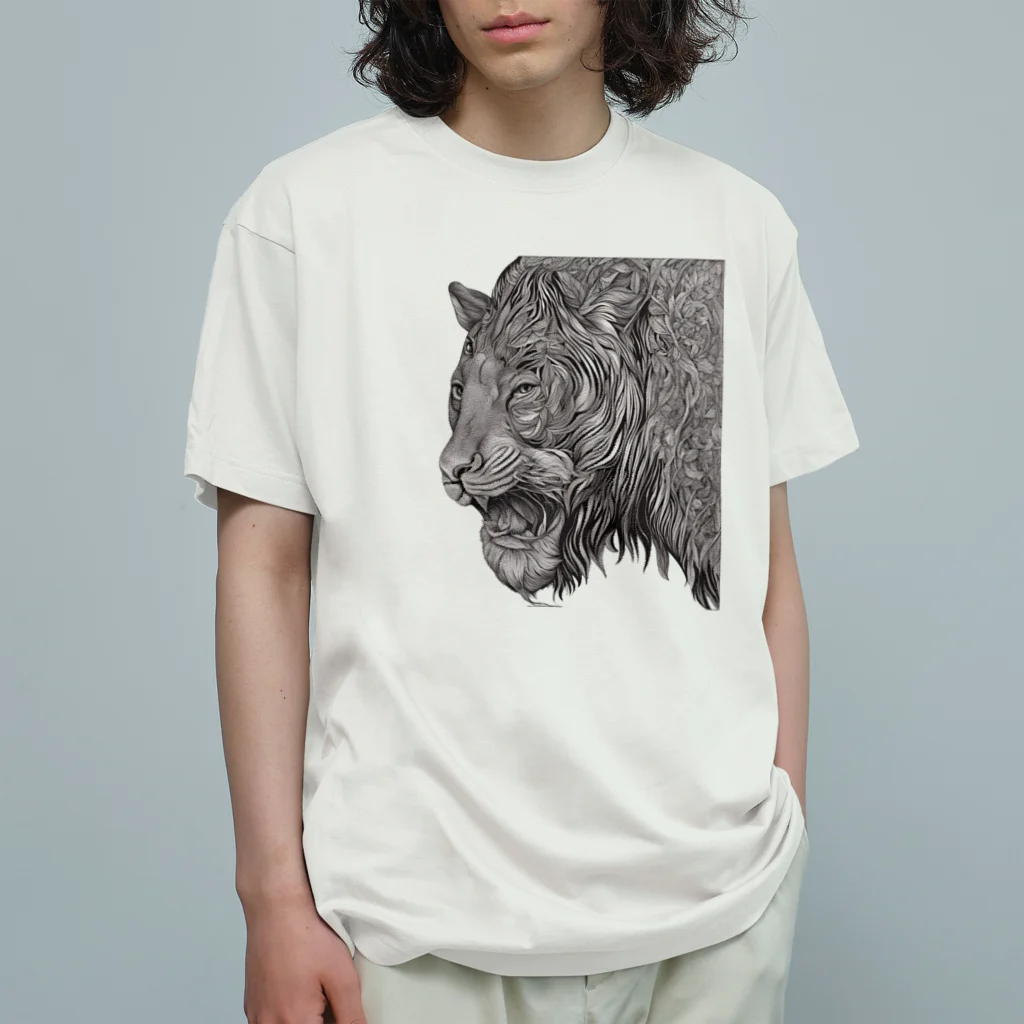 8890のアニマル Organic Cotton T-Shirt