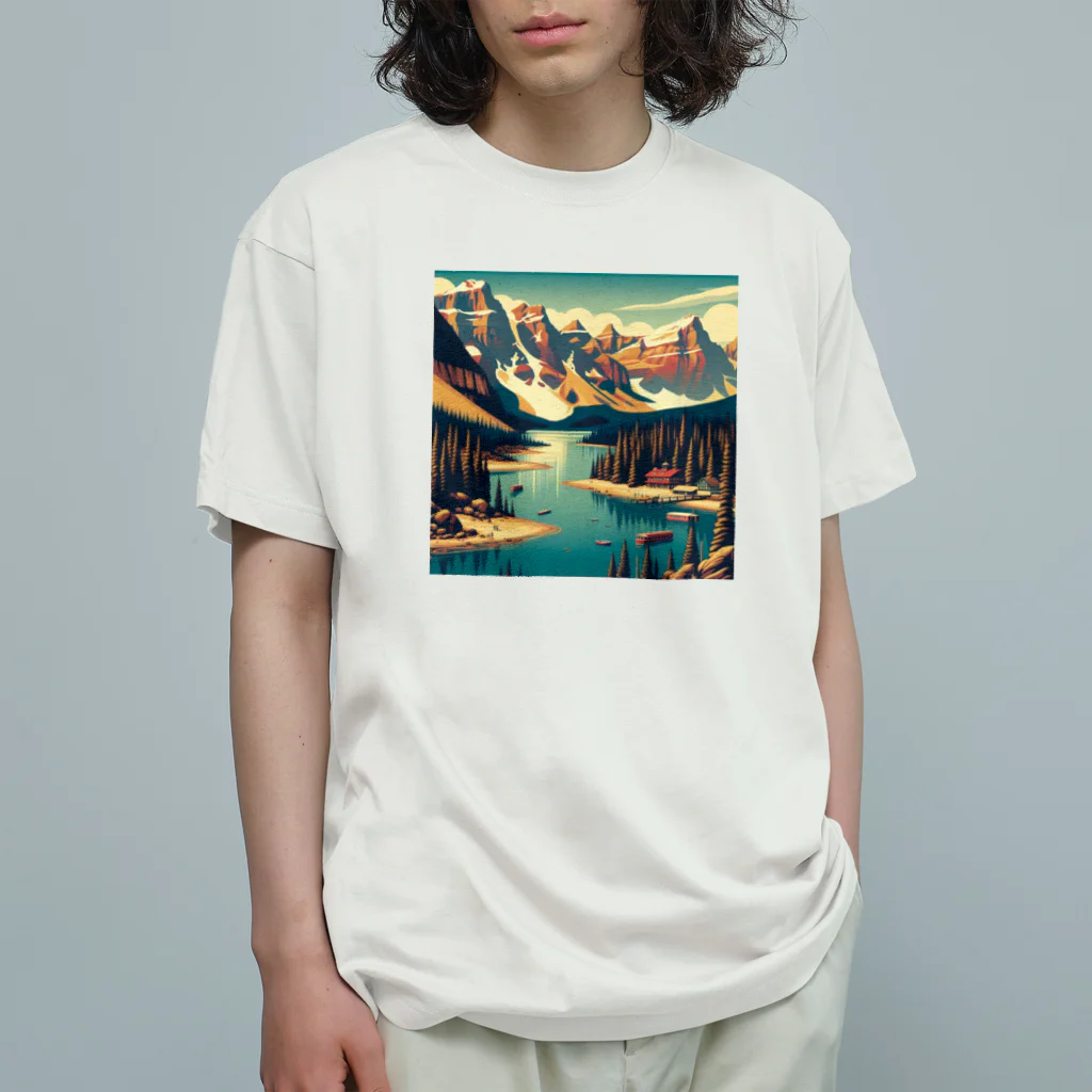 aircooled3のザ カナダの自然 観光地 3 Organic Cotton T-Shirt