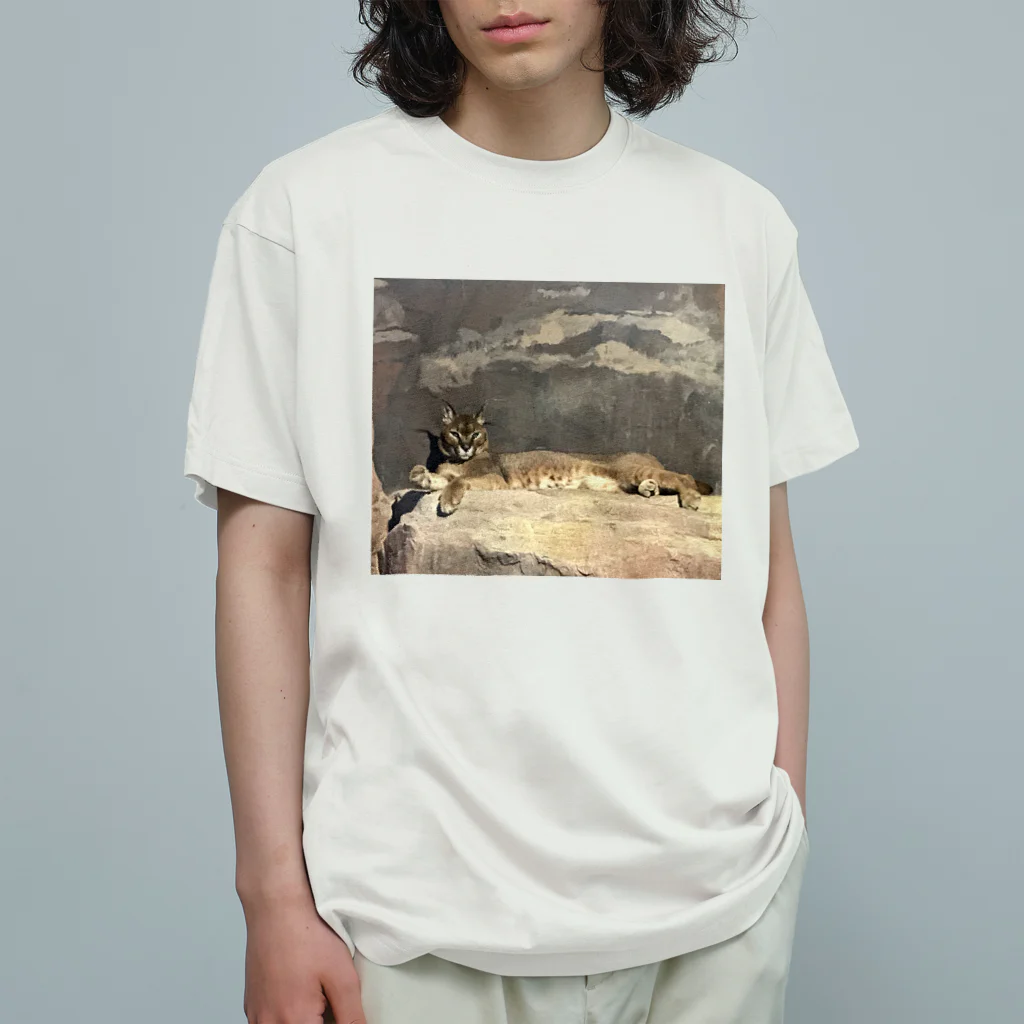 moegifloppaの思い出のカラカル・カール氏 Organic Cotton T-Shirt