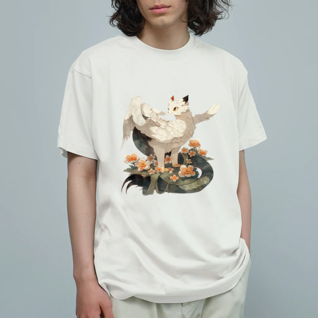 ファンタジー屋の里山の妖怪 Organic Cotton T-Shirt