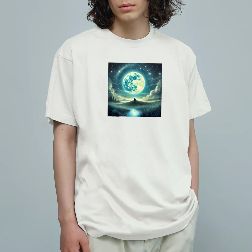 KIglassesのDream Under the Starry Sky - 星空の夢 オーガニックコットンTシャツ