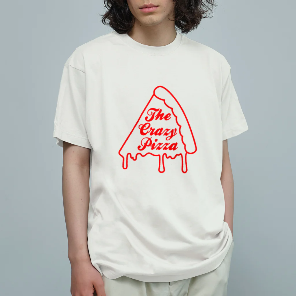 TSUBASAの🍕THE CRAZY PIZZA #01 オーガニックコットンTシャツ