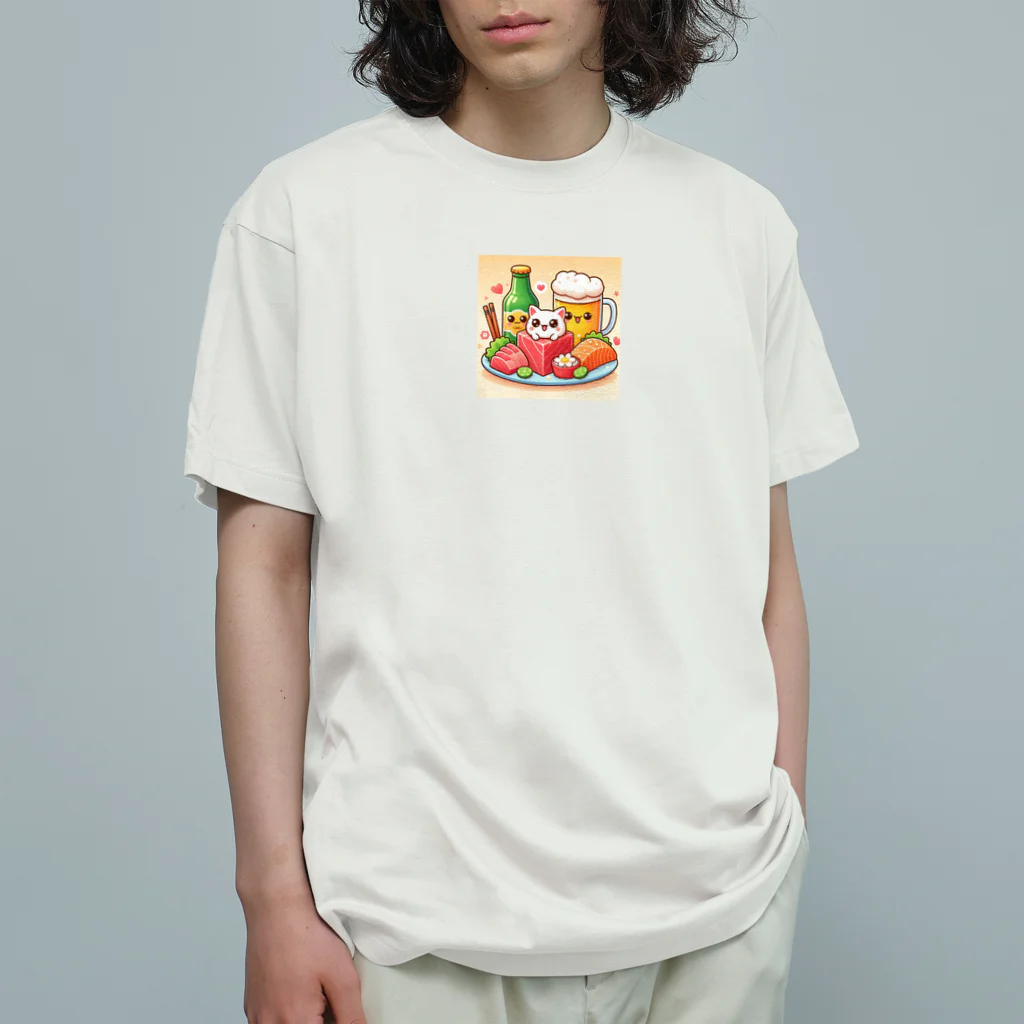 YhiroのSASIMI オーガニックコットンTシャツ