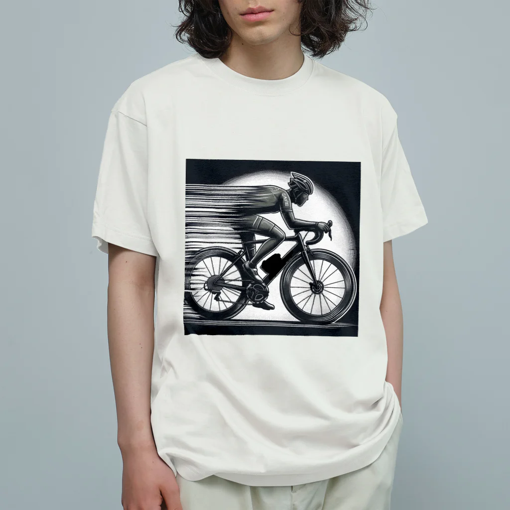 shopTATSUMIのロードバイク Organic Cotton T-Shirt