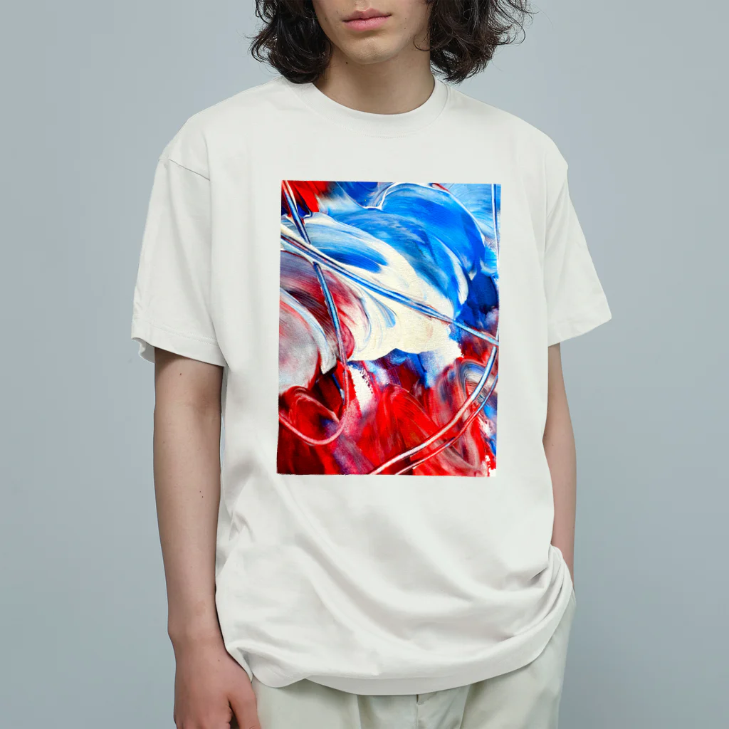 atelier_lapislazuliの未知の海 Organic Cotton T-Shirt