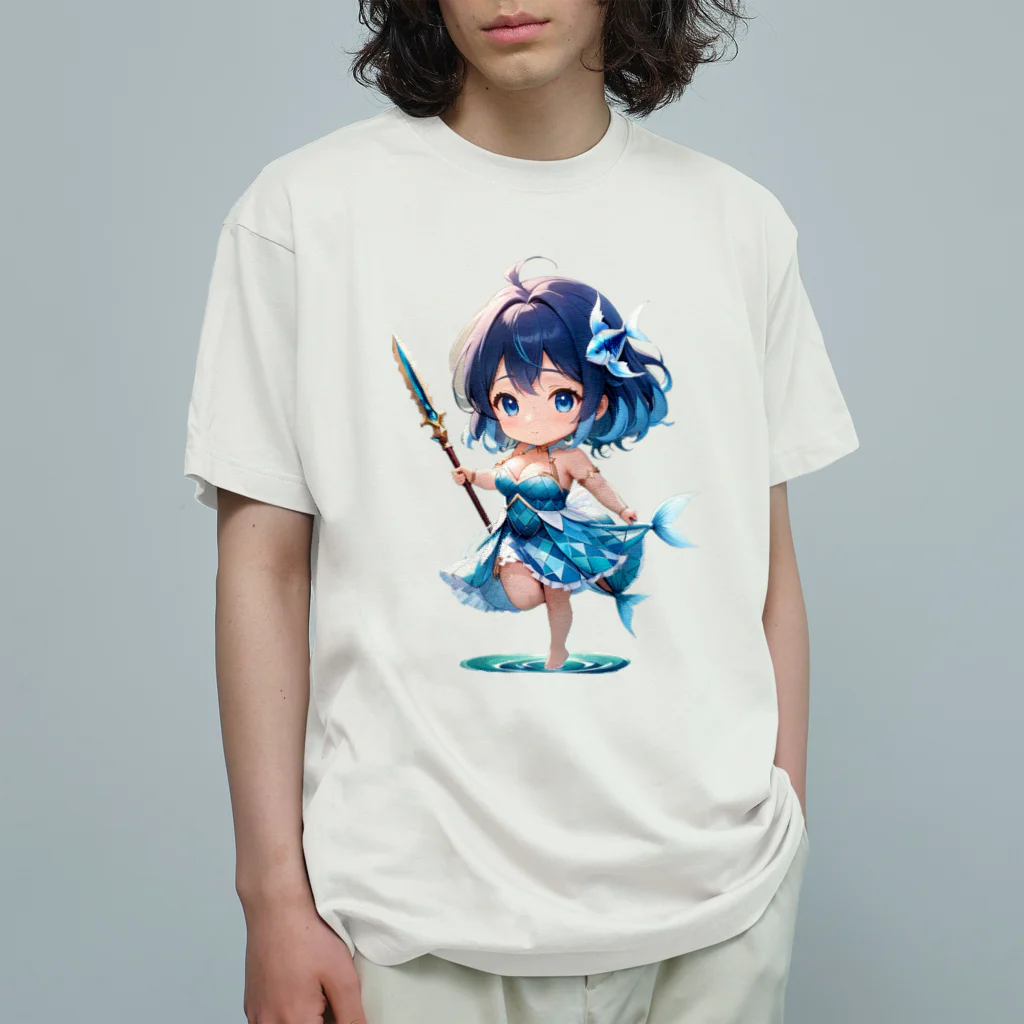 studio AzurのPisces　魚座 オーガニックコットンTシャツ