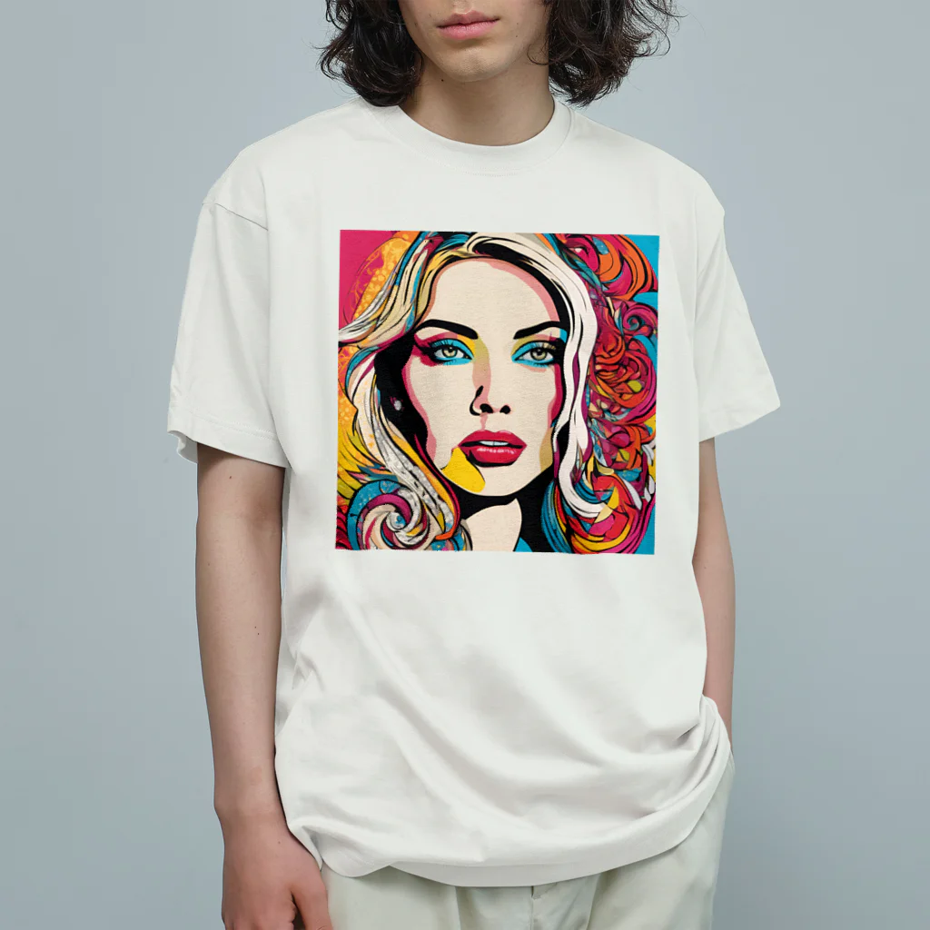 8890のポップアート Organic Cotton T-Shirt