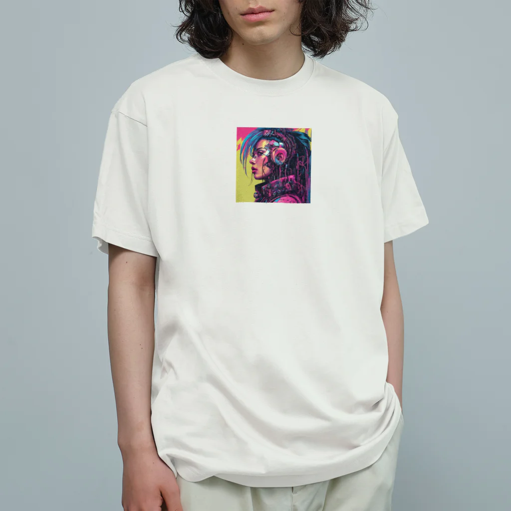 Appoのパンクガール Organic Cotton T-Shirt